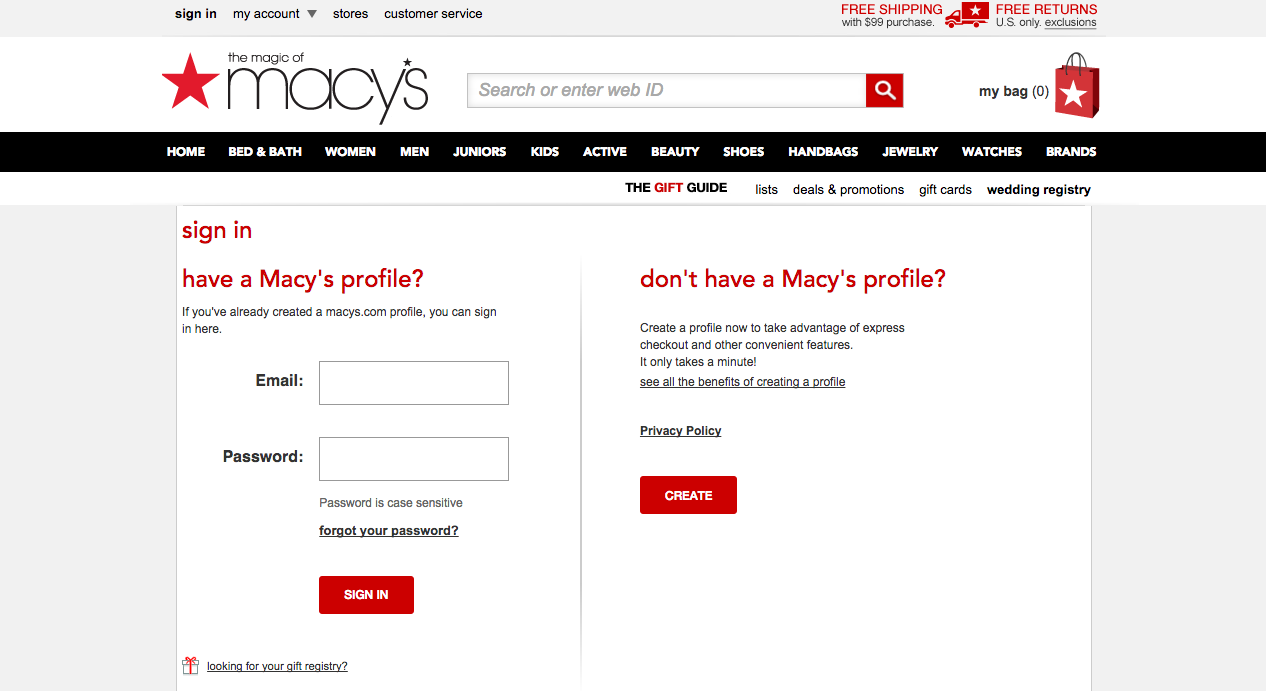 Macy's online sale customer service